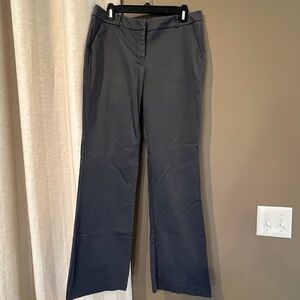 New York & Company Women's Stretch Gray Dress Pants, Size 8 Tall